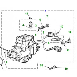  STC2268 | Pompa dell'iniezione di carburante Motore diesel 2.5L BMW a 6 cilindri NUOVO